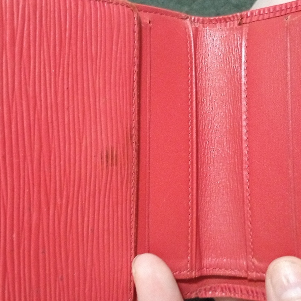 Louis Vuitton Red Epi Leather Wallet - Picture 14 of 16